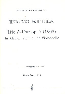 Klaviertrio A-Dur op.7