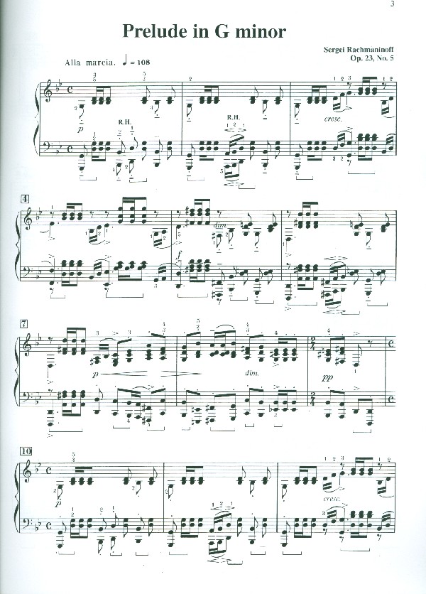 Prelude g minor op.23,5