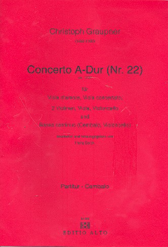 Concerto für Viola d'amore,