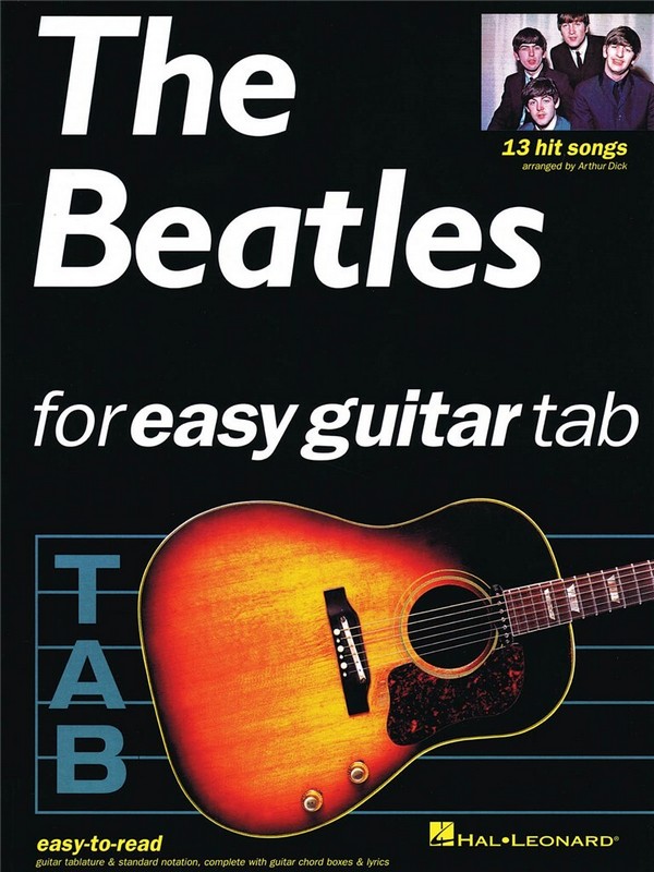 The Beatles for easy guitar