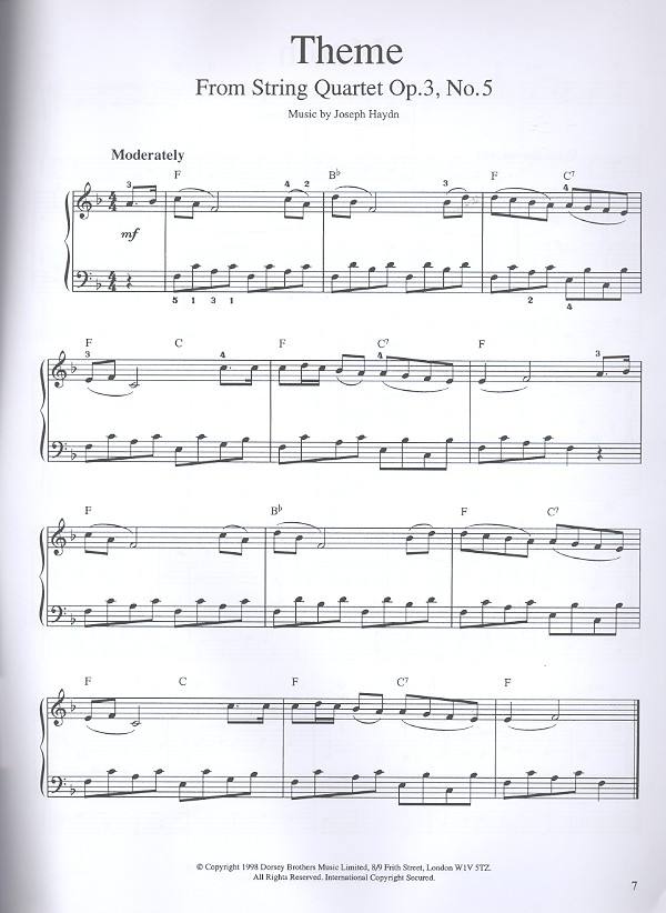 It's easy to play popular Classics: