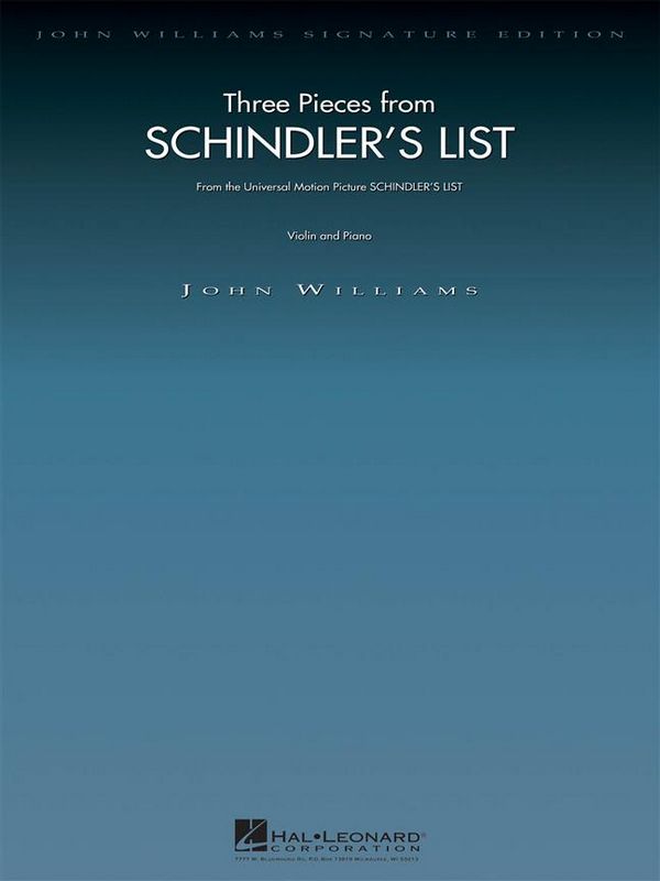 3 Pieces from Schindler's List 