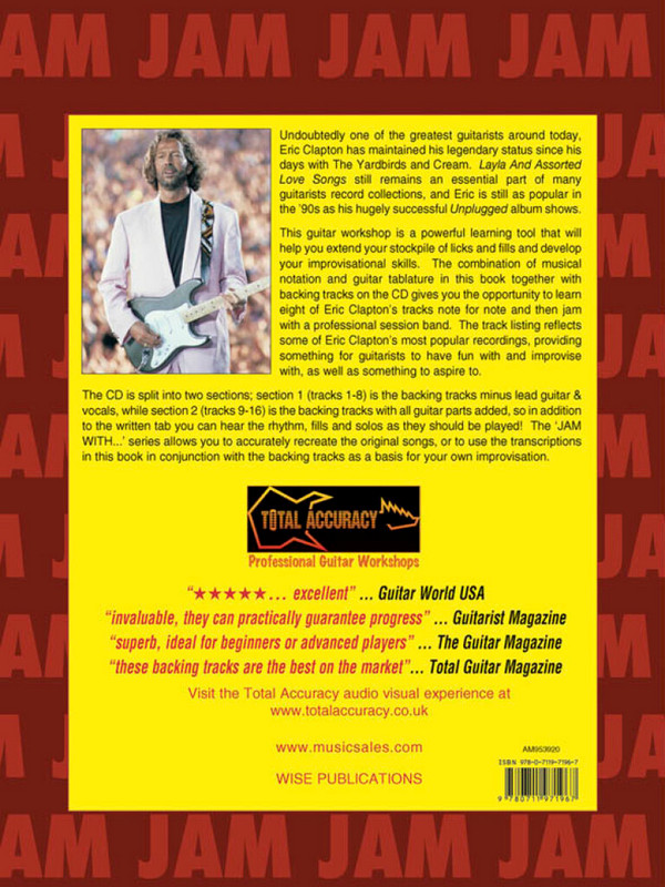 Jam with Eric Clapton (+CD):