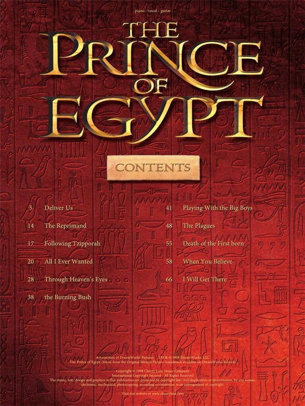 The Prince of Egypt: Soundtrack