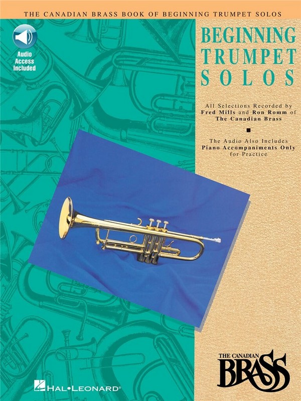 The Canadian Brass Book of beginning trumpet solos (+audio access)