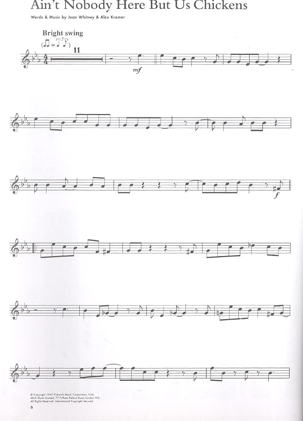 Swing (+CD): for clarinet