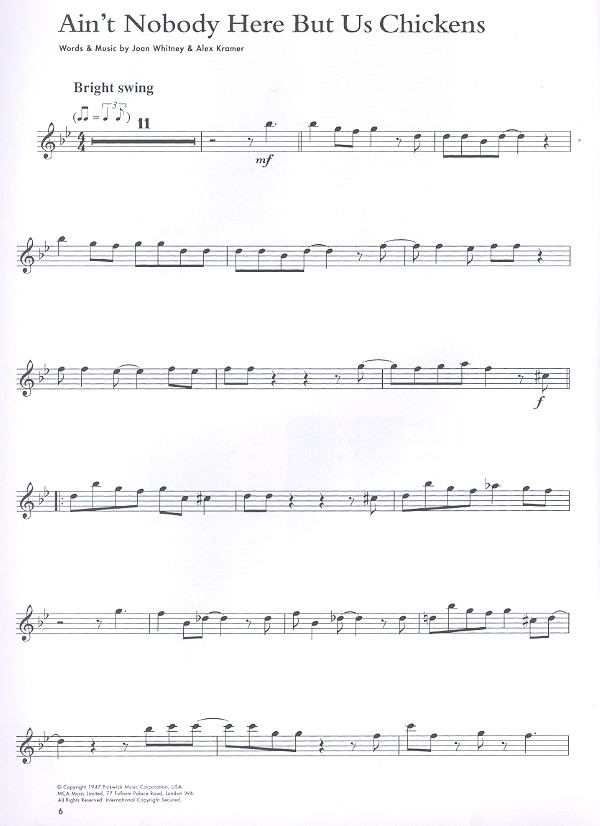Swing (+CD): for alto saxophone
