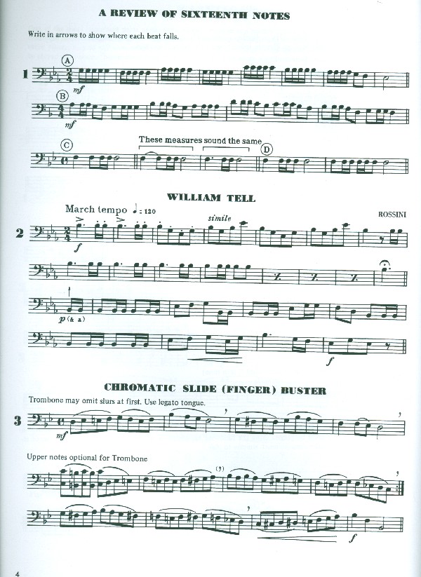 Learn to play the Trombone vol.2