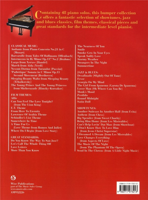 Great Piano Solos: the red book