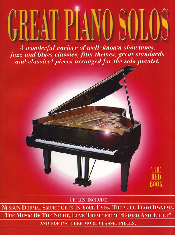 Great Piano Solos: the red book