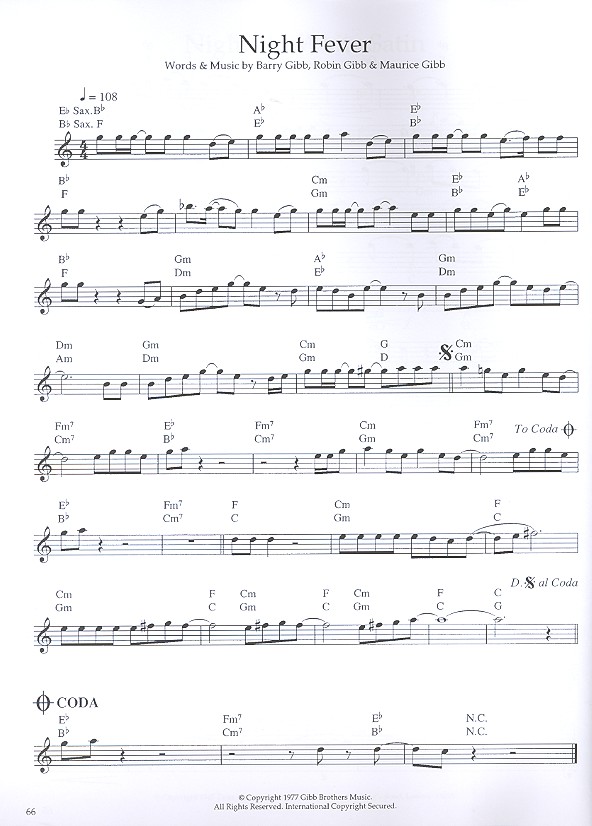 100 Pop Solos: for saxophone