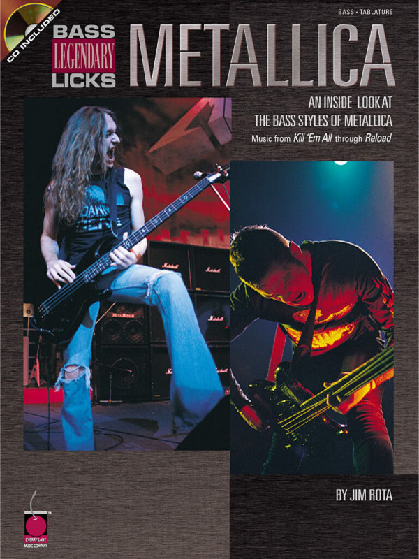 Metallica: Legendary bass licks (+CD)