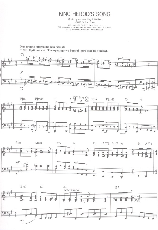 Andrew Lloyd Webber: More piano solos