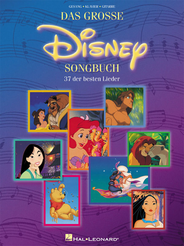 Das große Disney Songbuch: 37 der besten Lieder