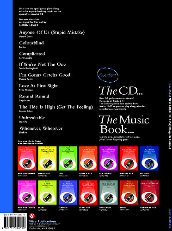 New Chart Hits (+CD): for clarinet