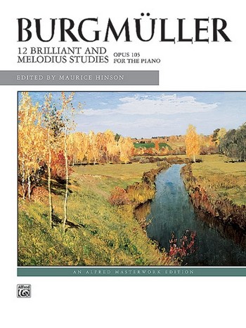 12 brillant and melodious Studies op.105
