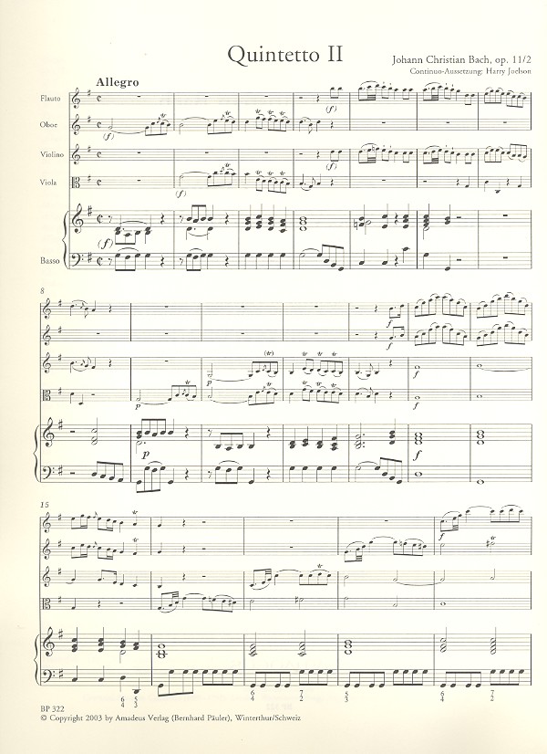 Quintett G-Dur für Violine,