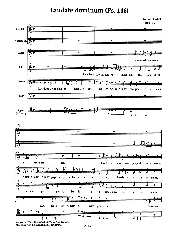 Laudate dominum psalm 116