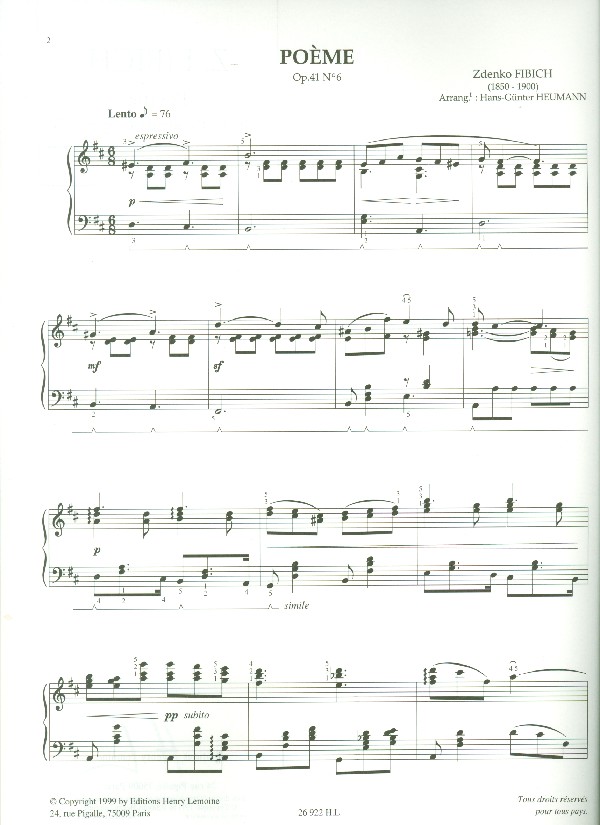 Poème extrait de op.41,6