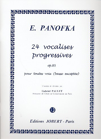 24 vocalises progressives op.85