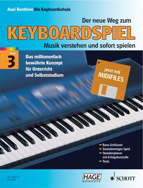 Der neue Weg zum Keyboardspiel Band 3 (+Midi Disk)