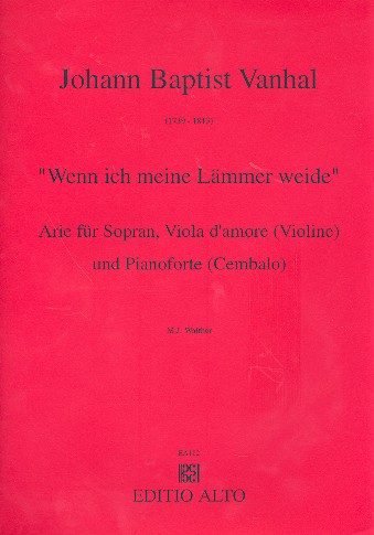 Wenn ich meine Lämmer weide