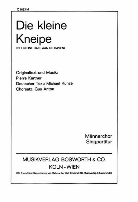 Die kleine Kneipe