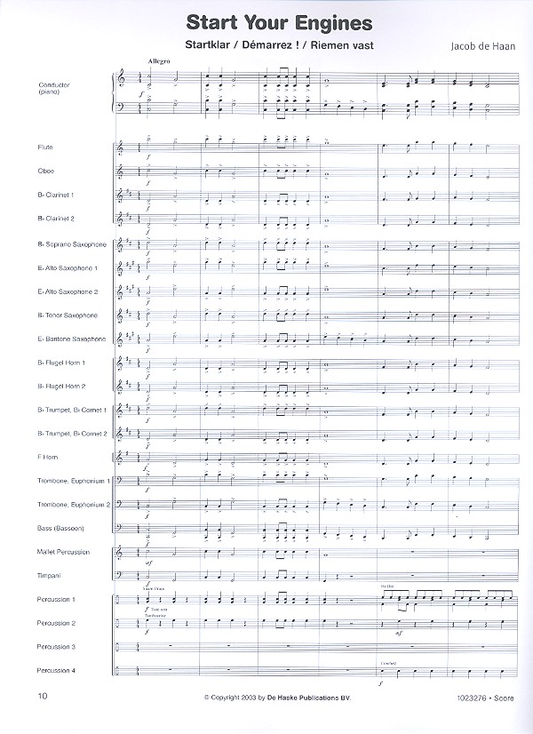 Band Time Expert: Partitur