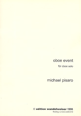 Oboe Event für Oboe solo