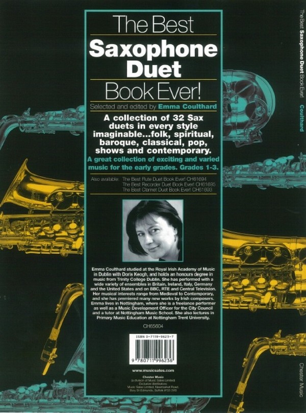 The best Saxophone Duet Book ever