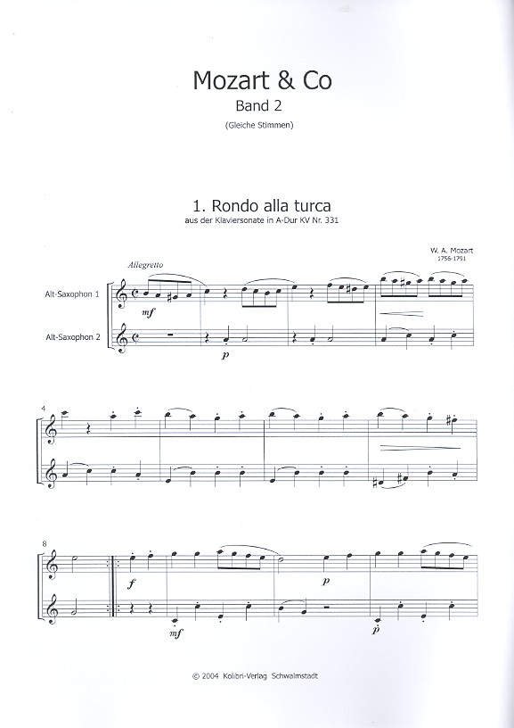 Mozart und Co. Band 2