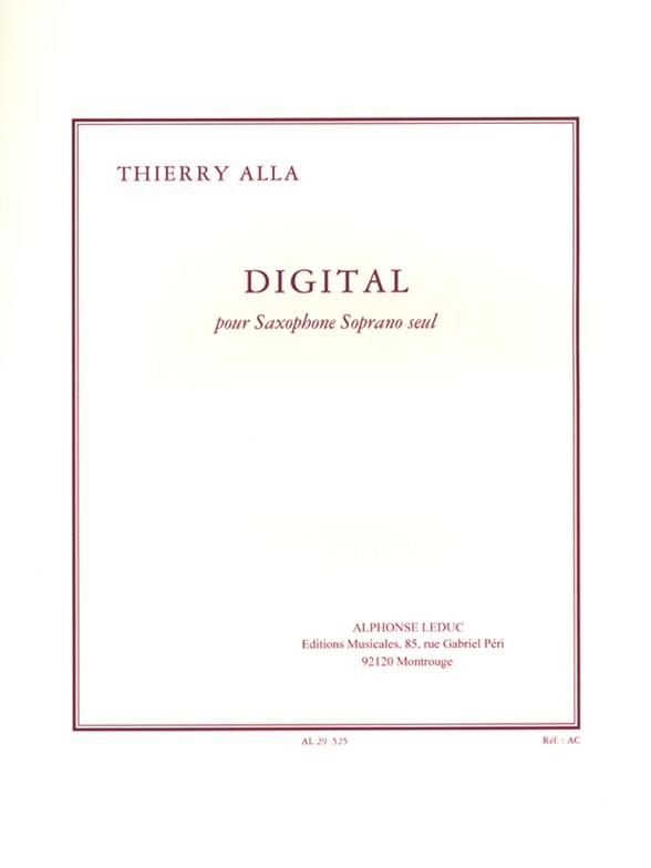 Digital pour saxophone