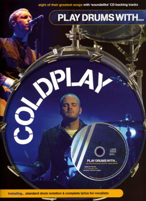 Play drums with Coldplay (+CD):
