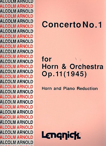 Concerto no.1 op.11 for horn