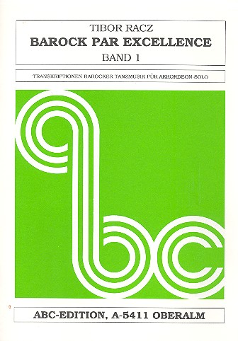 Barock par excellence Band 1