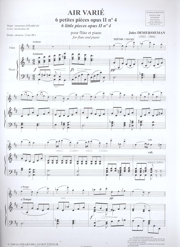 Air varié op.2,4