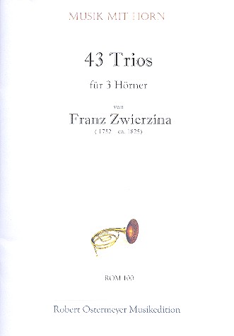 43 Trios für 3 Hörner