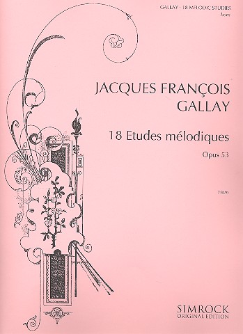 18 études mélodiques op.53