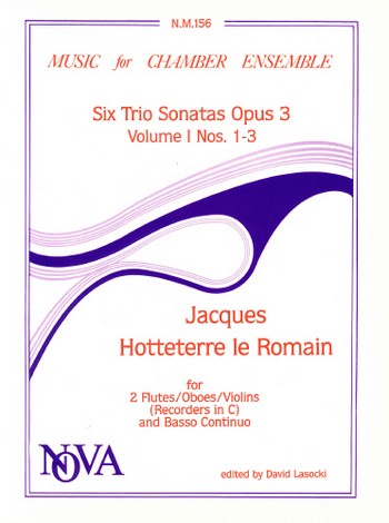 6 trio sonatas op.3 vol.1 (nos.1-3)
