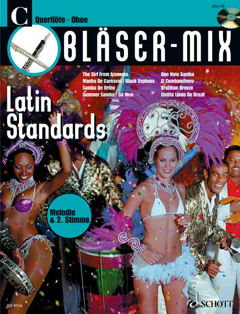 Bläser-Mix (+CD): Latin Standards