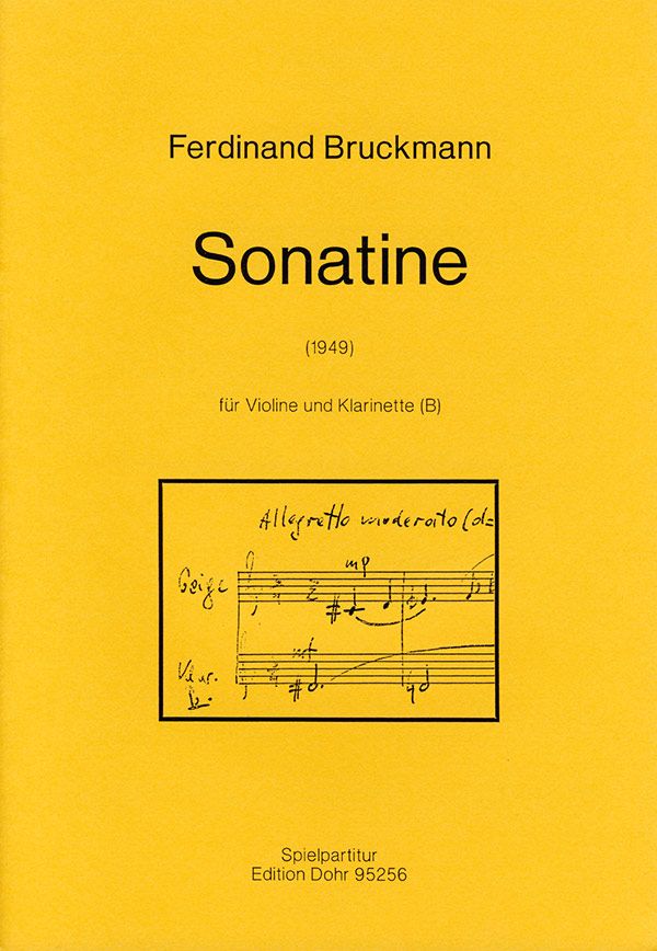 Sonatine für Violine und Klarinette