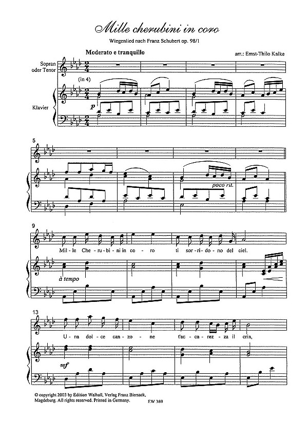 Drei Weihnachtslieder