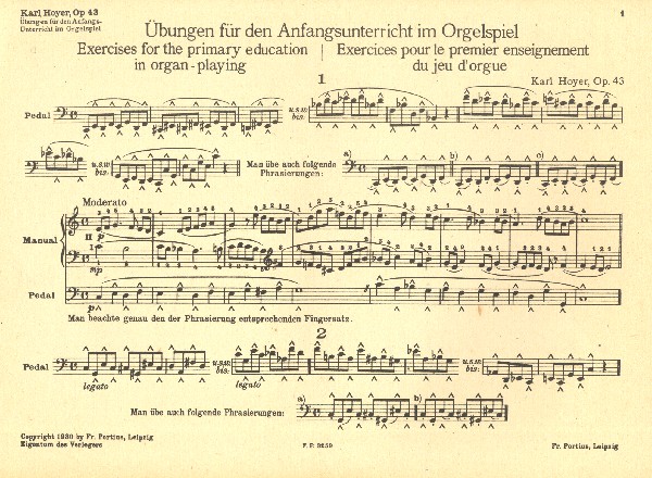 Übungen für den Anfangsunterricht