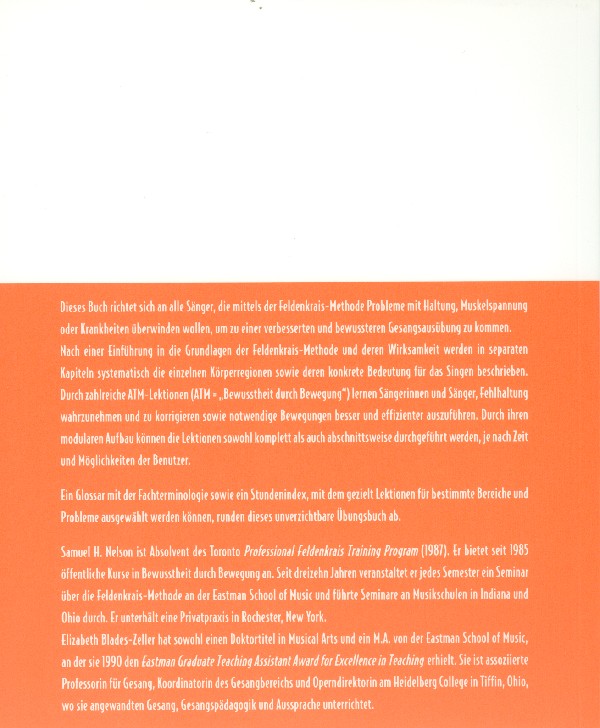 Feldenkrais für Sänger