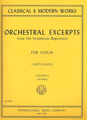 Orchestral Excerpts from