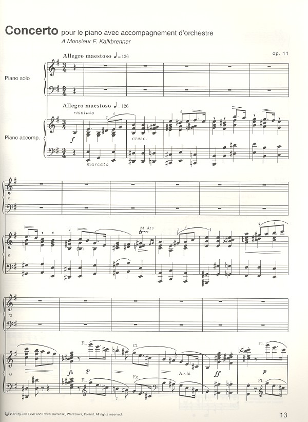 Concerto in e minor op.11 