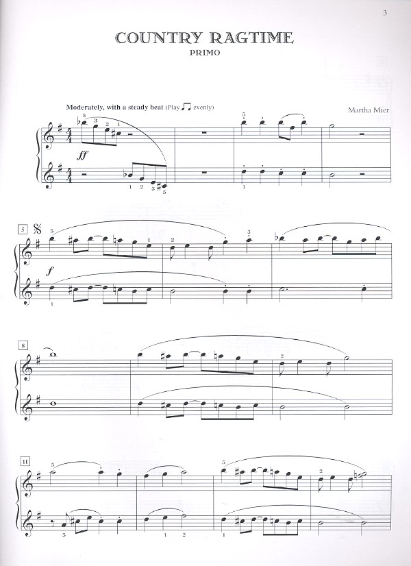 Jazz Rags and Blues for two - Duet Book vol.2