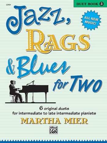 Jazz, Rags and Blues for Two - duet book vol.3