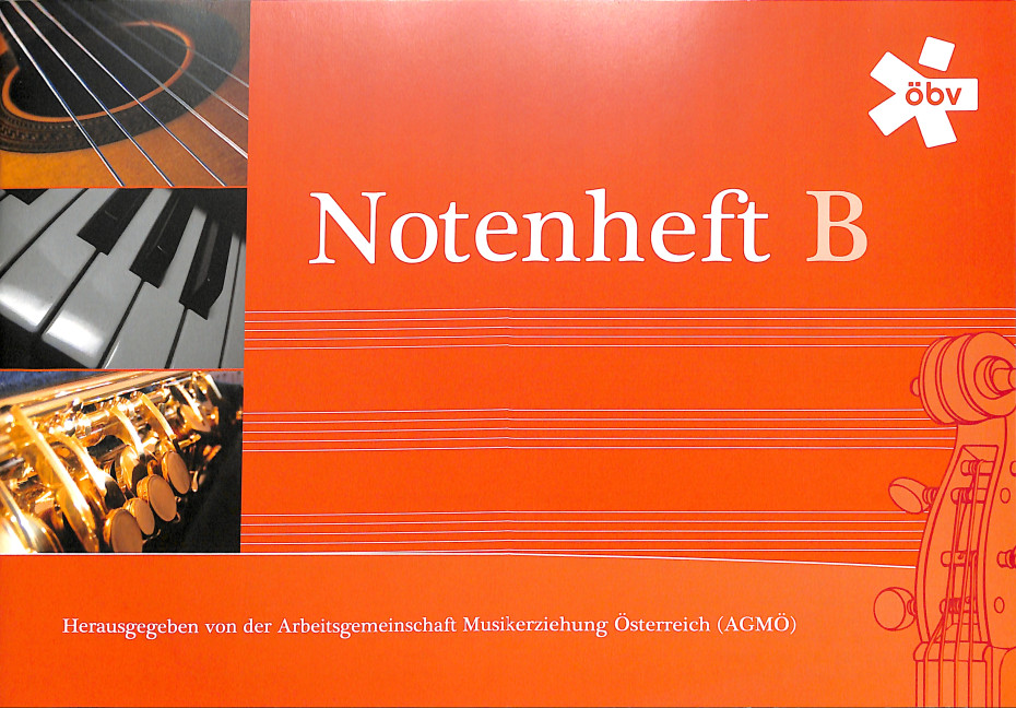 Notenheft B 6 Systeme rot