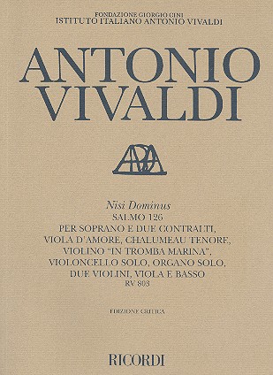 Nisi dominus Salmo 126